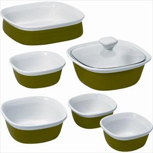 Etch 7-Pc Bakeware Set (Grass)