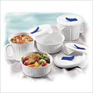 French White 8-Pc Mug/Bowl Set