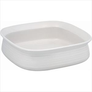 Etch 9" Baking Dish (White Linen)