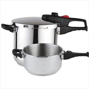 Stainless 4&6 Qt. Super Pressure Cookers