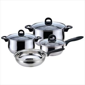 Bohemia Stainless 7Pc Cookware Set
