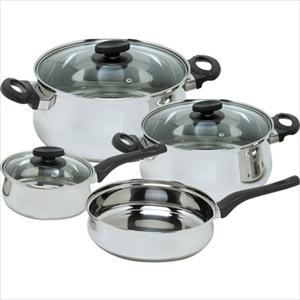 Deliss Stainless 7Pc Cookware Set