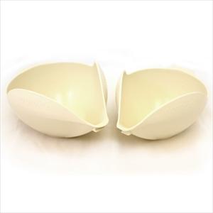 2PC BOWL SET, 6-8 CUP (ALMOND CREAM)