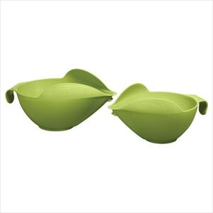2PC BOWL SET, 6-8 CUP (GREEN APPLE)