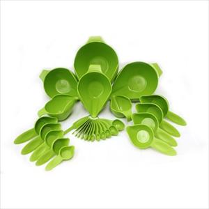 27PC BOWL & MEASURING SET (GREEN APPLE)
