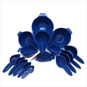 27PC BOWL & MEASURING SET (BLUE WILLOW)