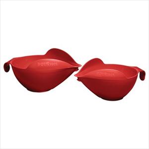 2PC BOWL SET, 6-8 CUP (EMPIRE RED)