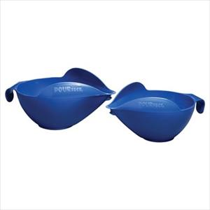 2PC BOWL SET, 6-8 CUP (BLUE WILLOW)