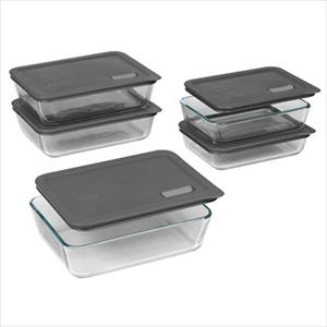 No Leak Lid 10-Pc Rectangle Set